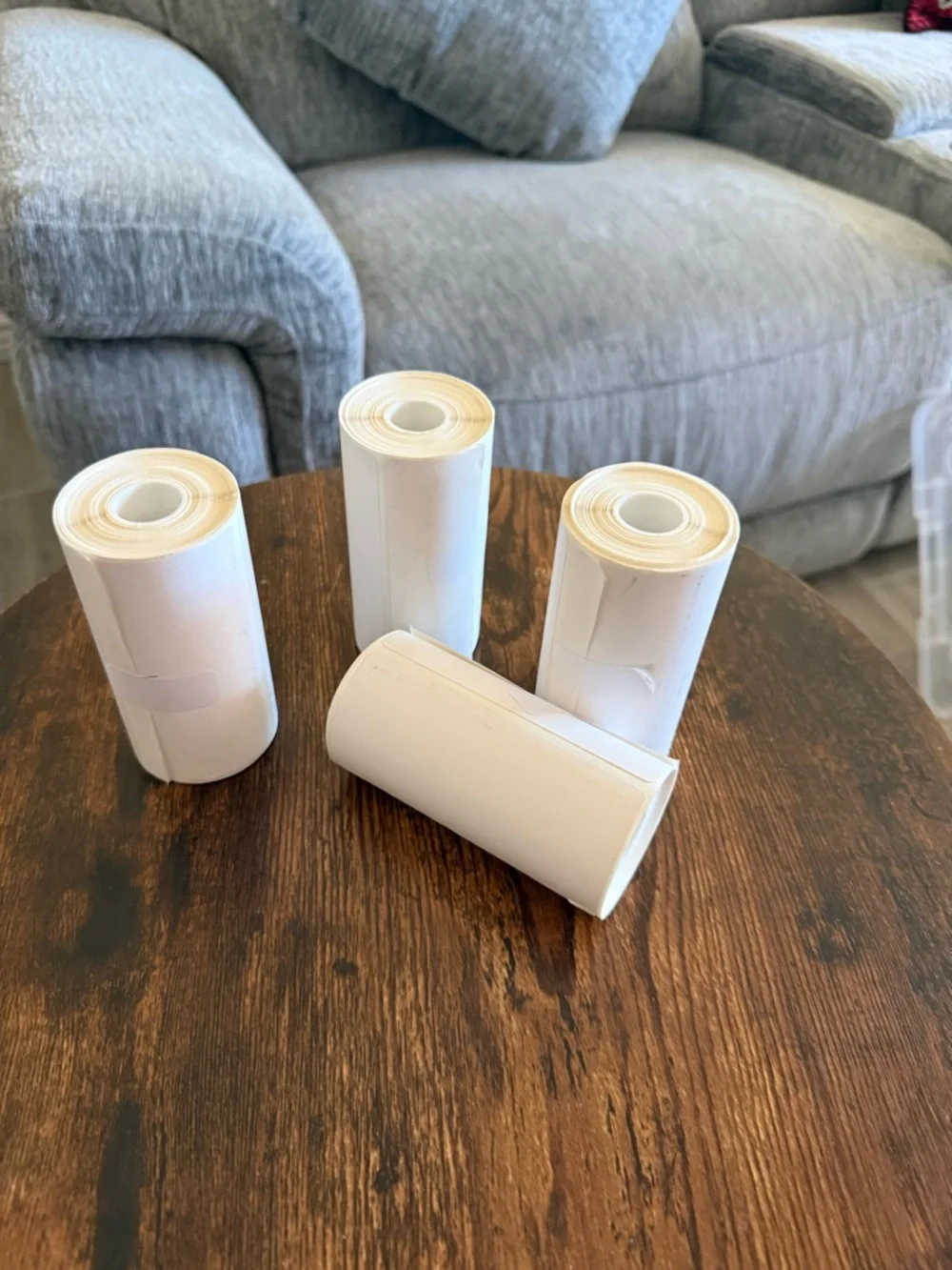 Thermal Printer Paper Rolls - White